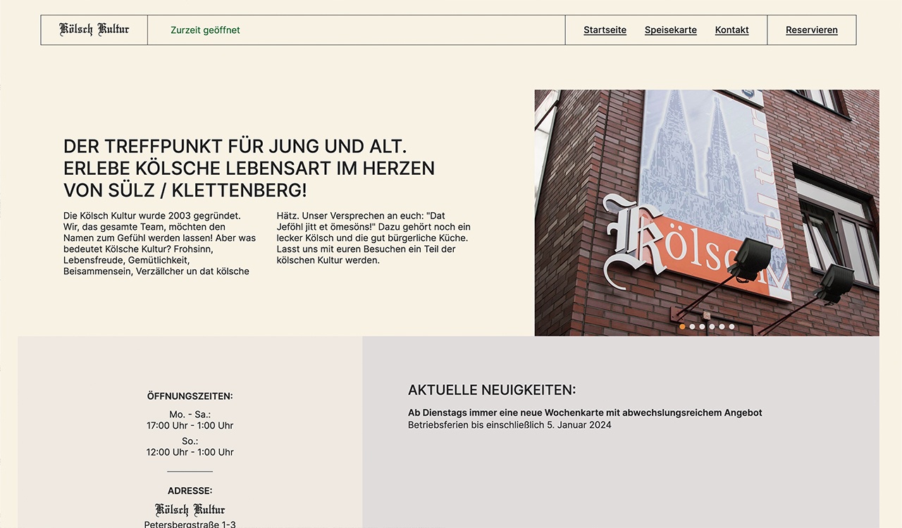 Screenshot koelsch-kultur.koeln