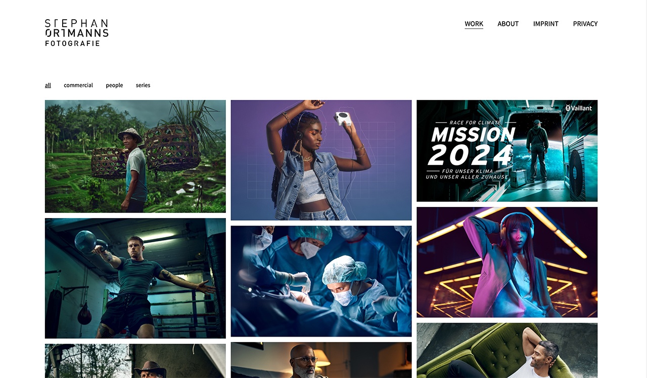 Screenshot stephanortmanns.de